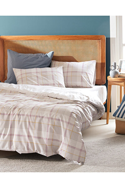 Madame Coco Fontaine Doppeltes elastisches Ranforce-Bettbezug-Set mit Aufdruck