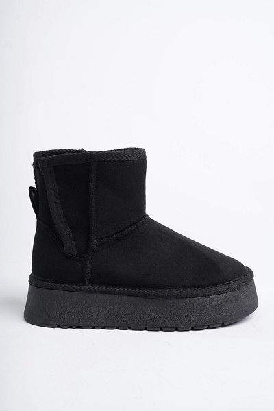 MUGGO Mixs Guaranteed Thick Insole Hairy Velcro Daily Mini Children's Boots