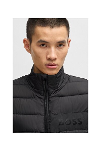 BOSS Tonal logolu su itici yelek