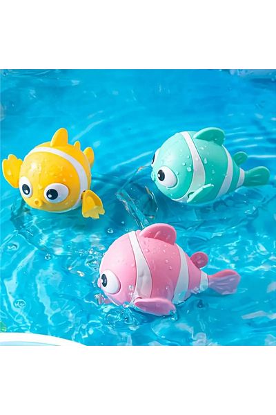 Skygo Bathtub Bath Fish Moving 1 Piece