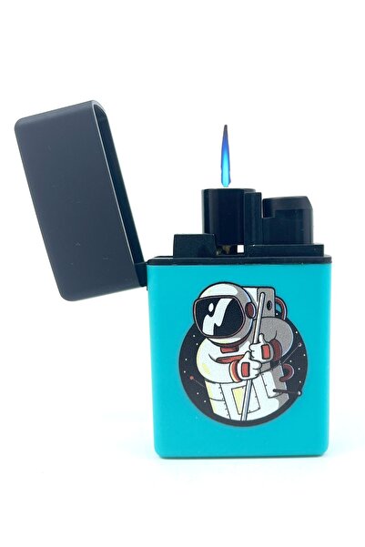 Bıyıklı Tobacco Zengaz Cool Tasarım Jet Alev Çakmak - Model No16