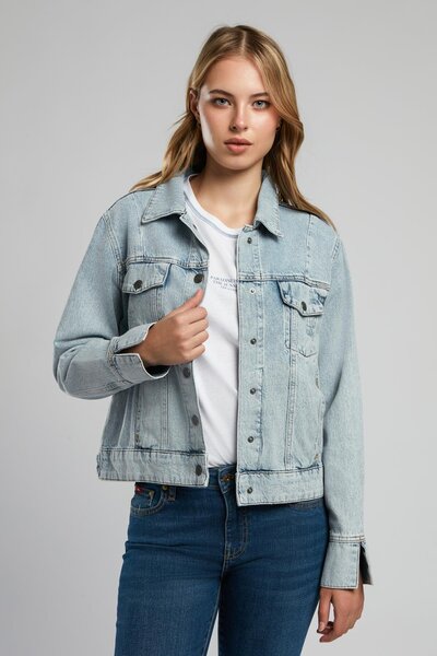 Lee Cooper Valery Γυναικείο Jean Jacket Τζιν