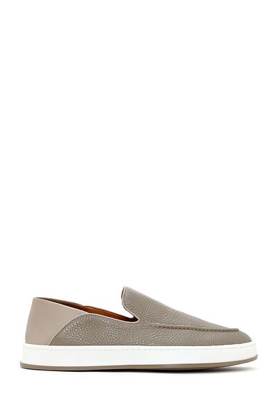 Derimod Men's Casual Loafer - Mink Leather, Model 24sfd6316ft
