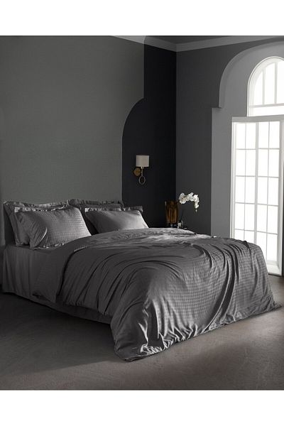 Madame Coco Lune King Size Bambus-Satin-Bettbezug-Set