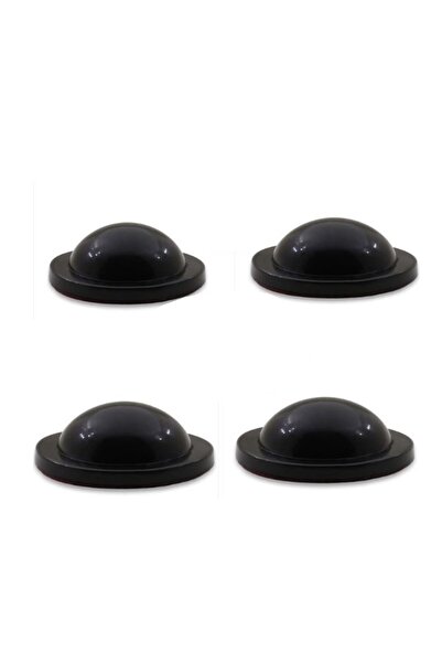 tify Silikon Kapı Stoperi Siyah 4 Adet Tamponu Kendinden Yapışkanlı Siyah Kapı Kolu Stopu