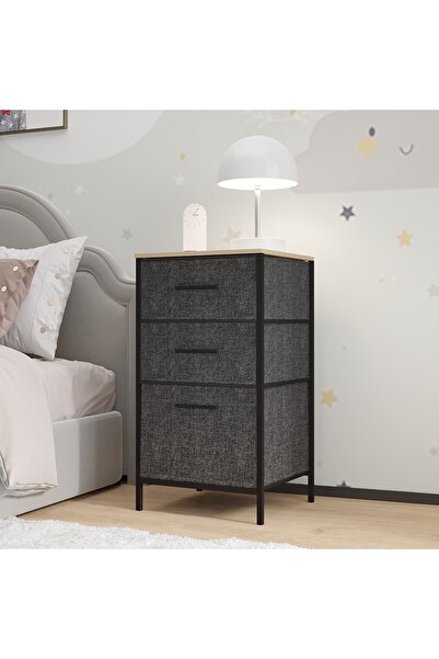 eportatif Çocuk 3 Çekmeceli Orta Boy Komodin Sehpa