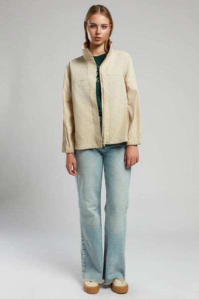 Lee Cooper Linette Women's Raincoat Ecru