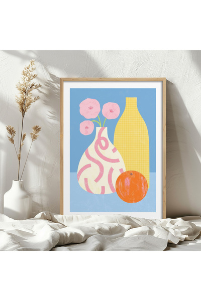 HOMEPACK Pictură cu un singur cadru din lemn Pictură poster dintr-o bucată TK...