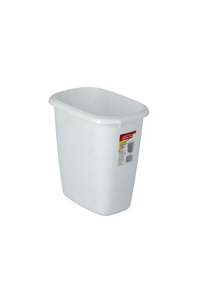 RUBBERMAID Open Top Rectangular Waste Basket 14.4qt
