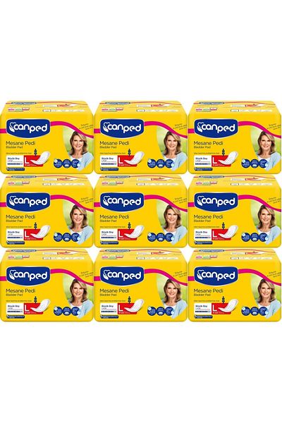 Canped Bladder Pad Classic L - Large - Large Size 90 Pieces (9Pk*10)