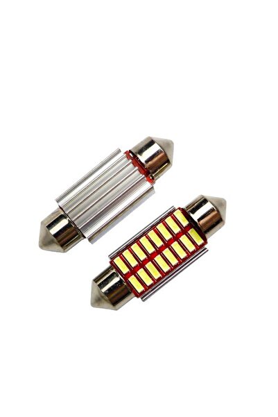 Techmaster Sofit Araç Iç Aydınlatma Tavan Plaka Beyaz Canbus C5w 36mm Md2