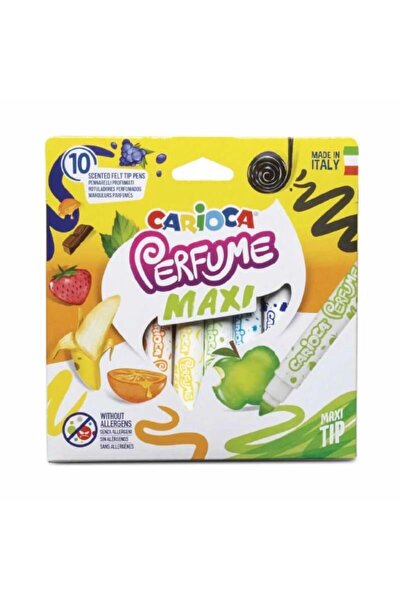 CARIOCA 10 Renk Kokulu Jumbo Keçeli Kalem 42989