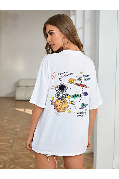 trendypassion Unisex Galaxy Design Printed Tshirt