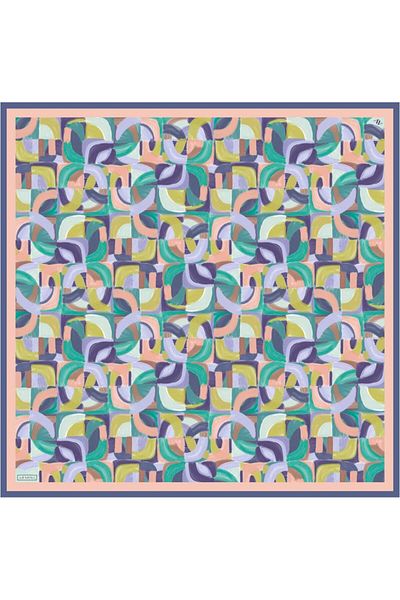 Armine Twill Silk Scarf 9329D