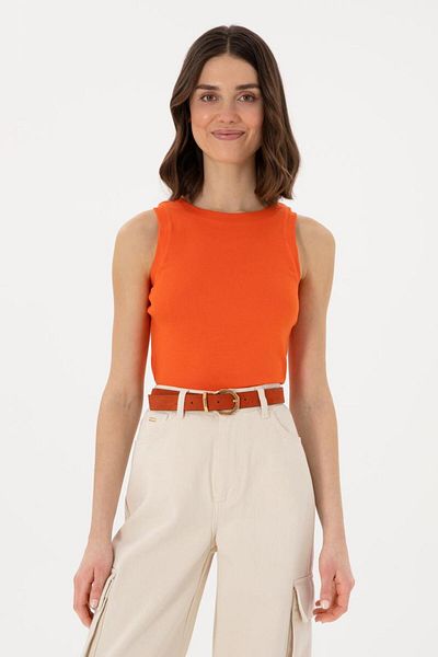 U.S. Polo Assn. Women's Sleeveless Crew Neck Basic T-Shirt Tekspor 207535 .1
