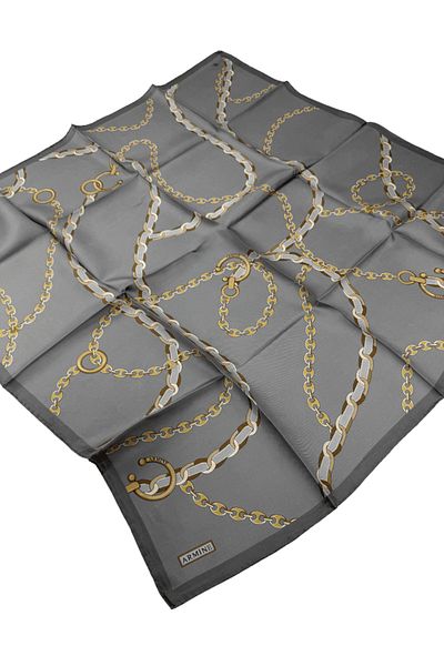 Armine Twill Silk Scarf 9346D
