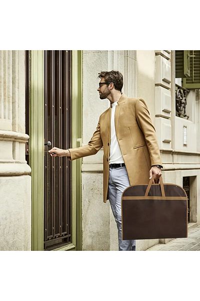 YEGGE Elegans Suit Cover, Clothes, Clothes Protection Carrying Cover Gamboo Clothes Cover, Clothes Bag