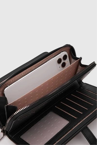 Mazel Design Women's Portfolio Wallet Accessory with Phone Compartment, Magnet Closure, Multiple Card Compartments