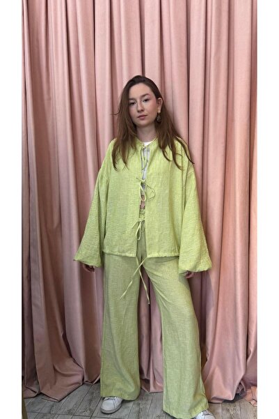 Hotfashion bağcık detay york takım
