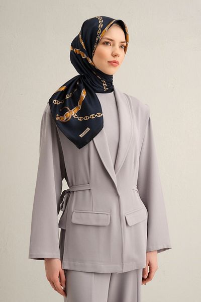 Armine Twill Silk Scarf 9346D