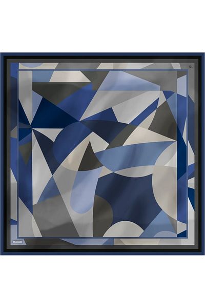Armine Twill Silk Scarf 9331D