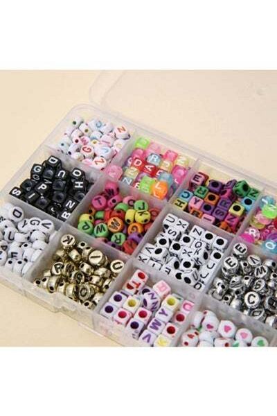 HALAMODO 24-Pieces Beading Set That Children Can Make By Hand It Contains A Variety of Colorful Beads That Ca