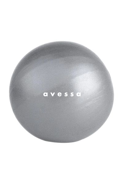 Verahed Avessa Grey Mini Pilates Ball - 25cm Aerobic Cardio Gymnastics Exerciser