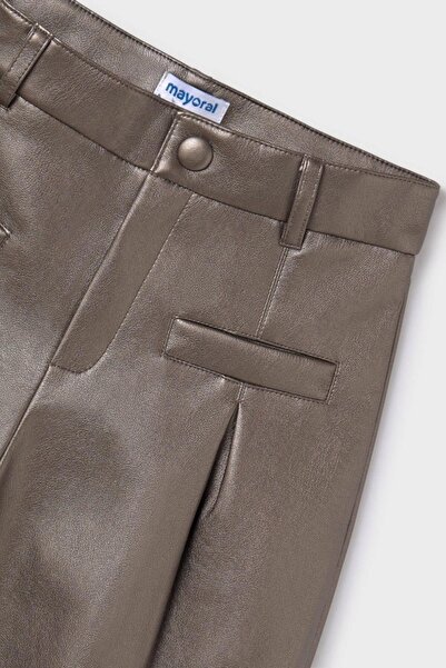 MAYORAL Κοριτσίστικο γυαλιστερό δερμάτινο σορτς 10-16 ετών 7213