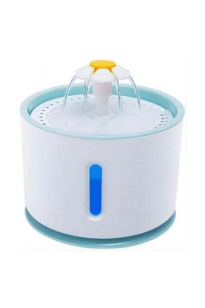 HALAMODO Cat Water Fountain, Electric Pet Water Dispenser, Automatic Cat Fountain Filters, Ultra Quiet Drinki
