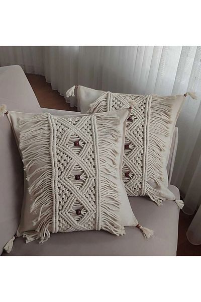 TRENDİN YOLU Bohemian Style Two Pieces Pillow Case