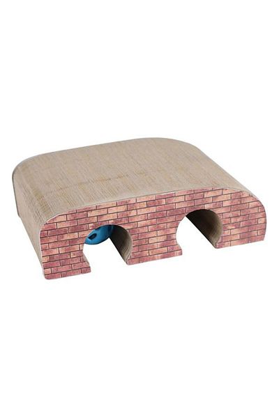 Glipet Accordion Cardboard Cat Tımalama 20X6.5X8 cm Arch Bridge