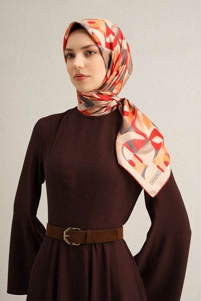 Armine Twill Silk Scarf 9329D