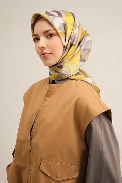Armine Twill Silk Scarf 9329D
