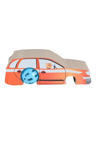 Glipet 19X7X8 cm Cardboard Cat Tımalı Accordion Car