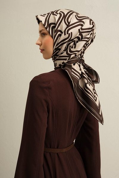 Armine Twill Silk Scarf 9343D