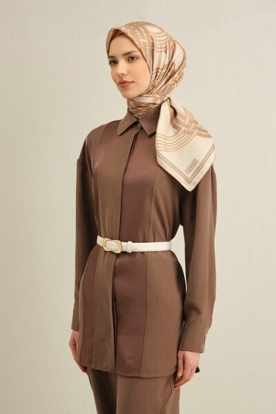 Armine Twill İpek Eşarp 9333D