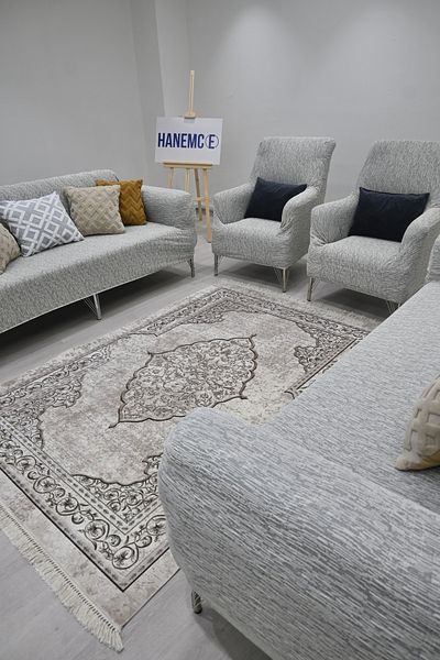 HaNemCe 3.3.1.1 Set de huse și huse pentru scaune textile pentru casă