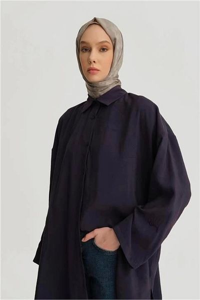 Armine Modal Basic Tunic 25Yd4232 Navy Blue
