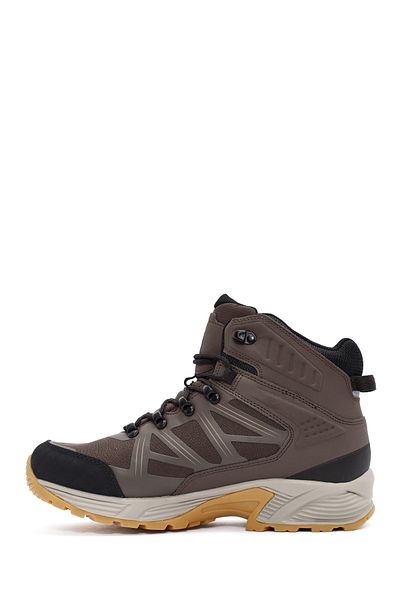 Derimod Dry Men's Brown Lace-Up Waterproof Leather Outdoor Boots 24Wfd 694214