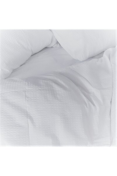 Kotonia Home XXL Crepe Ranforce Bed Linen Set, white, for 2 people