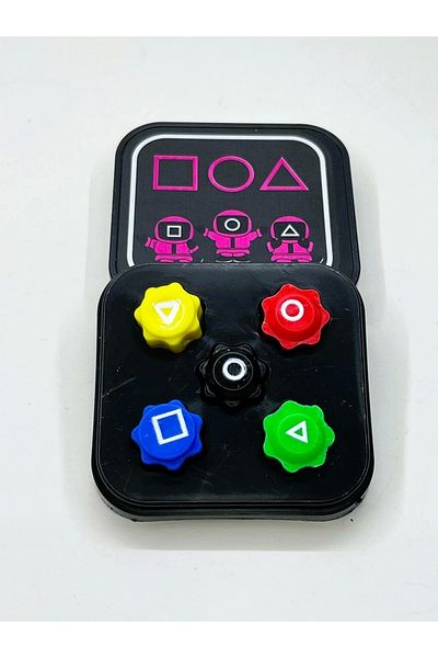 ByCaretta Squid Game Games - 5 Stone Square Boxed Game Set