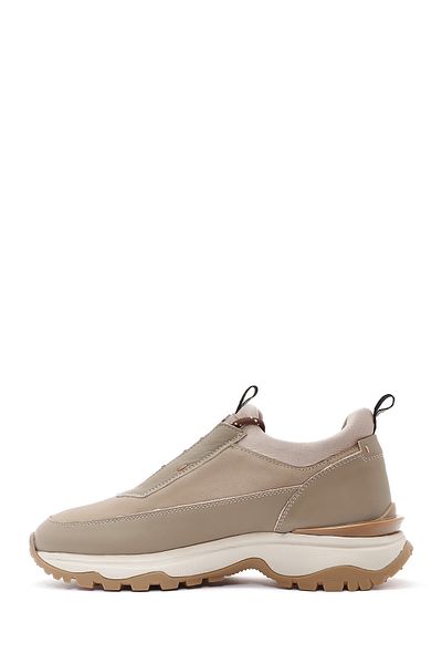 Derimod Men's Mink Lace-Up Nubuck Leather Sneaker 24Wfd6505V3