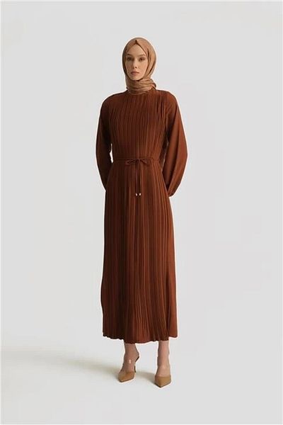 Armine Rochie Ortd9435-1 Bitter Brown