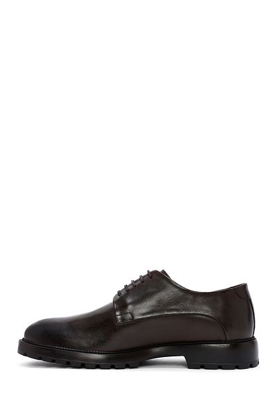 Derimod Men's Brown Leather casual Shoes - Lace-up, Model 24WFD 750318