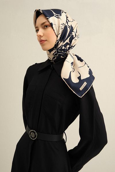 Armine Twill Silk Scarf 9344D