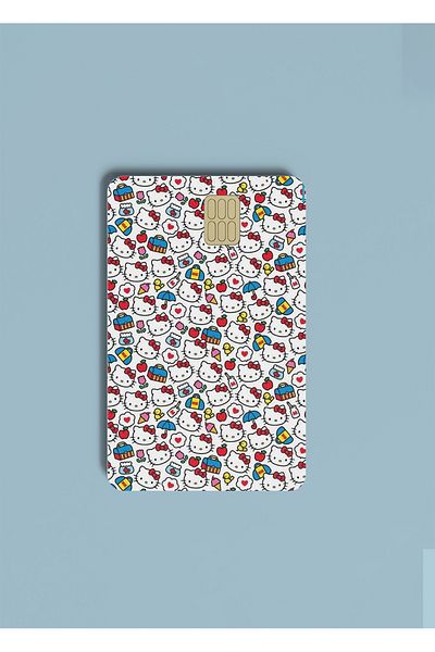One Little Happiness Hello Kitty Credit Card Covering Sticker