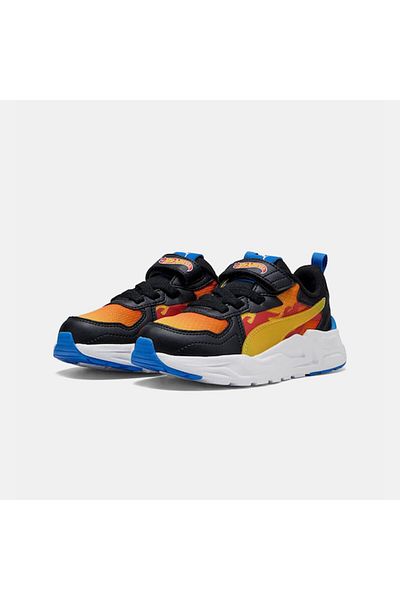Puma Trinity Lite Hot Wheels Ac Ps Kids Sports Shoes Black