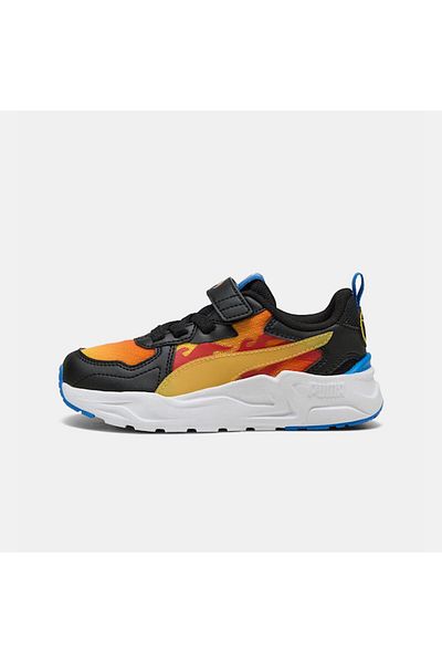 Puma Trinity Lite Hot Wheels Ac Ps Kids Sports Shoes Black