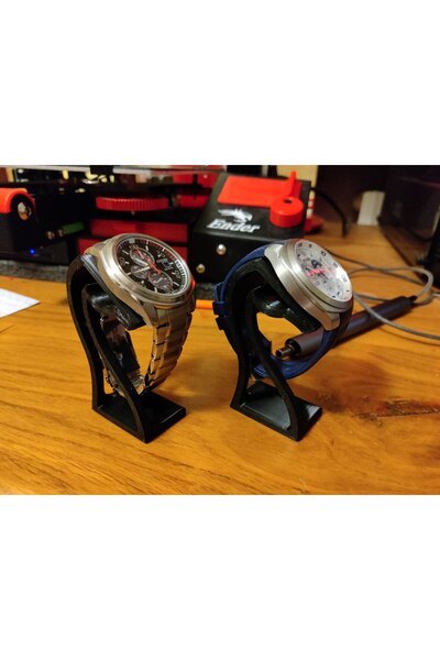 Filkorium3D حامل ساعة حديث - حامل ساعة فارس - حامل ساعة - حامل ساعة ديكور (قط...