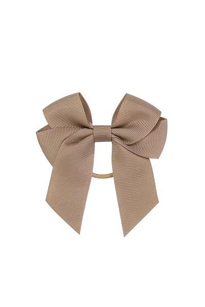 Fiyonks Atölye مشبك مطاطي من Bow Grosgrain مكون من قطعتين، مشبك مطاطي للمراهقين والأطفال والنساء